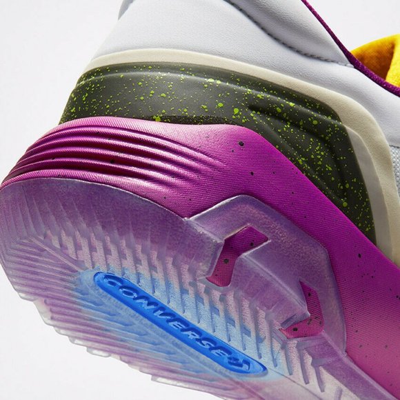 Converse G4 OX Men Basketball Shoes Sneakers New White Bright Pear 16891… - Picture 2 of 10